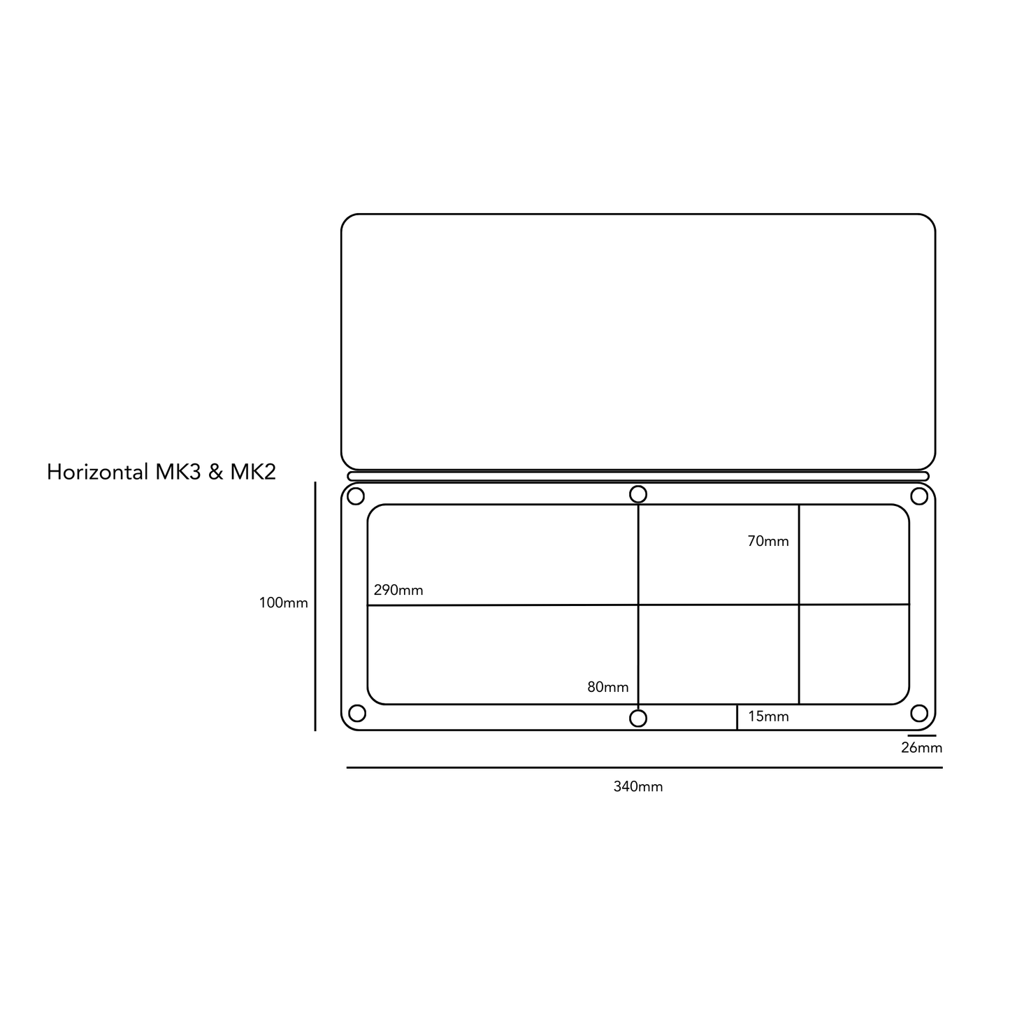 Magflap® MK3 | Horizontal Letterbox Draught Excluder