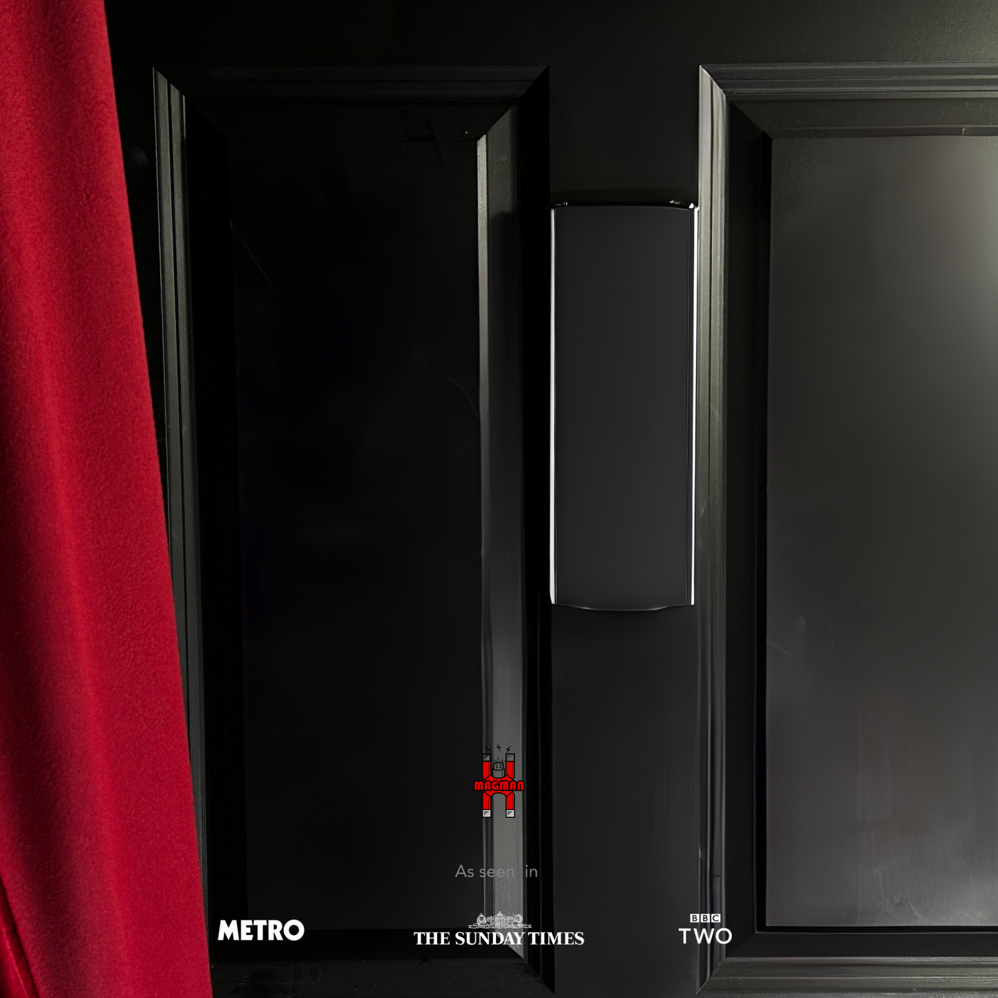 The Metal Vertical Magflap™ | MK3 Letterbox Draught Excluder