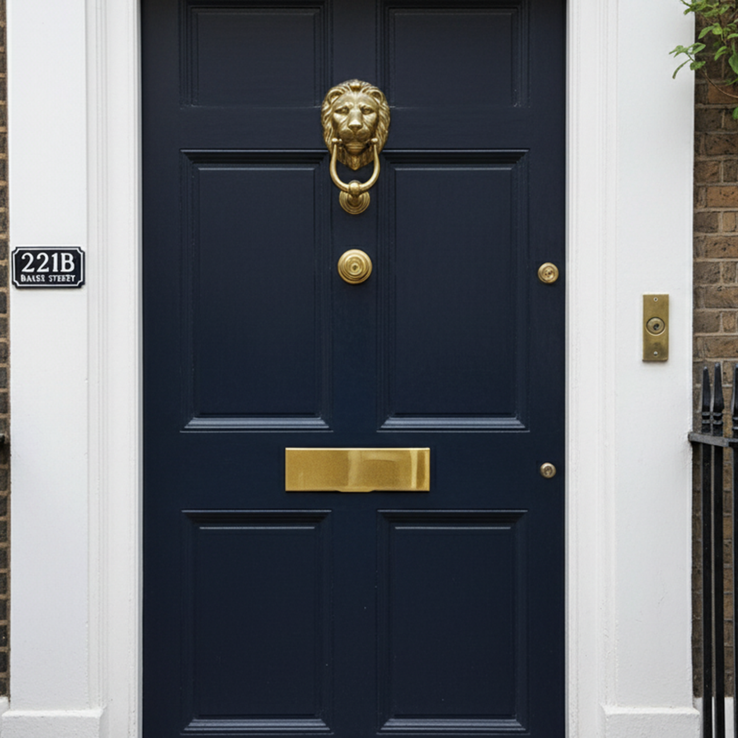 Magflap MK3 installed on timber door showing external fitting for draught prevention