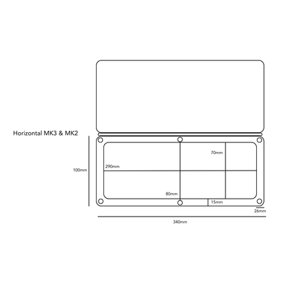 Magflap® MK3 | Horizontal Letterbox Draught Excluder