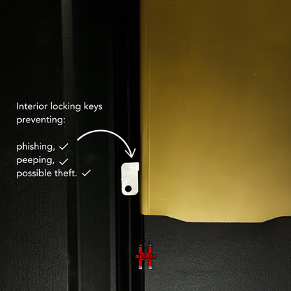 The Metal Vertical Magflap™ | MK3 Letterbox Draught Excluder