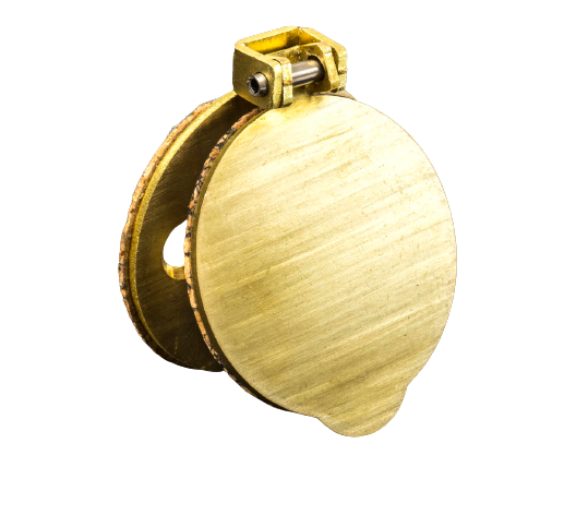 Mini Magflap® - Metal, Magnetically Closing, Keyhole Draught Excluder