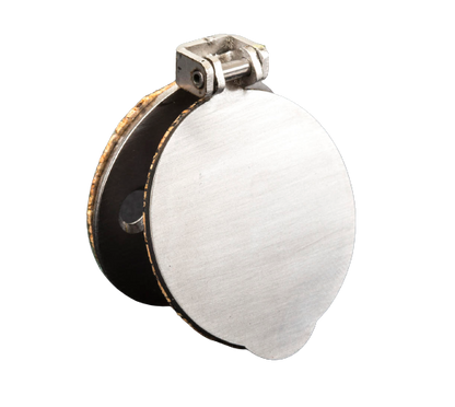 Mini Magflap® - Metal, Magnetically Closing, Keyhole Draught Excluder