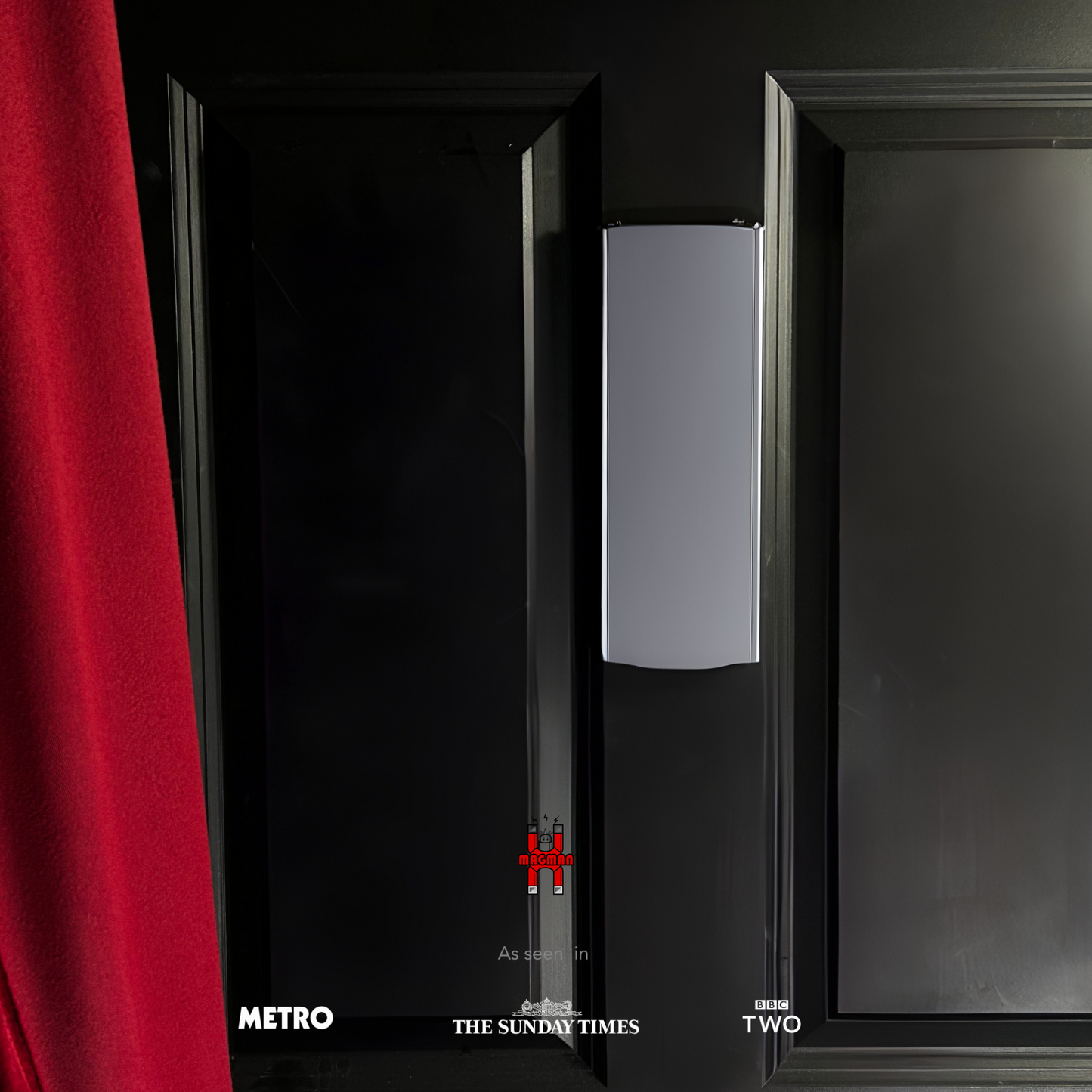 The Metal Vertical Magflap™ | MK3 Letterbox Draught Excluder