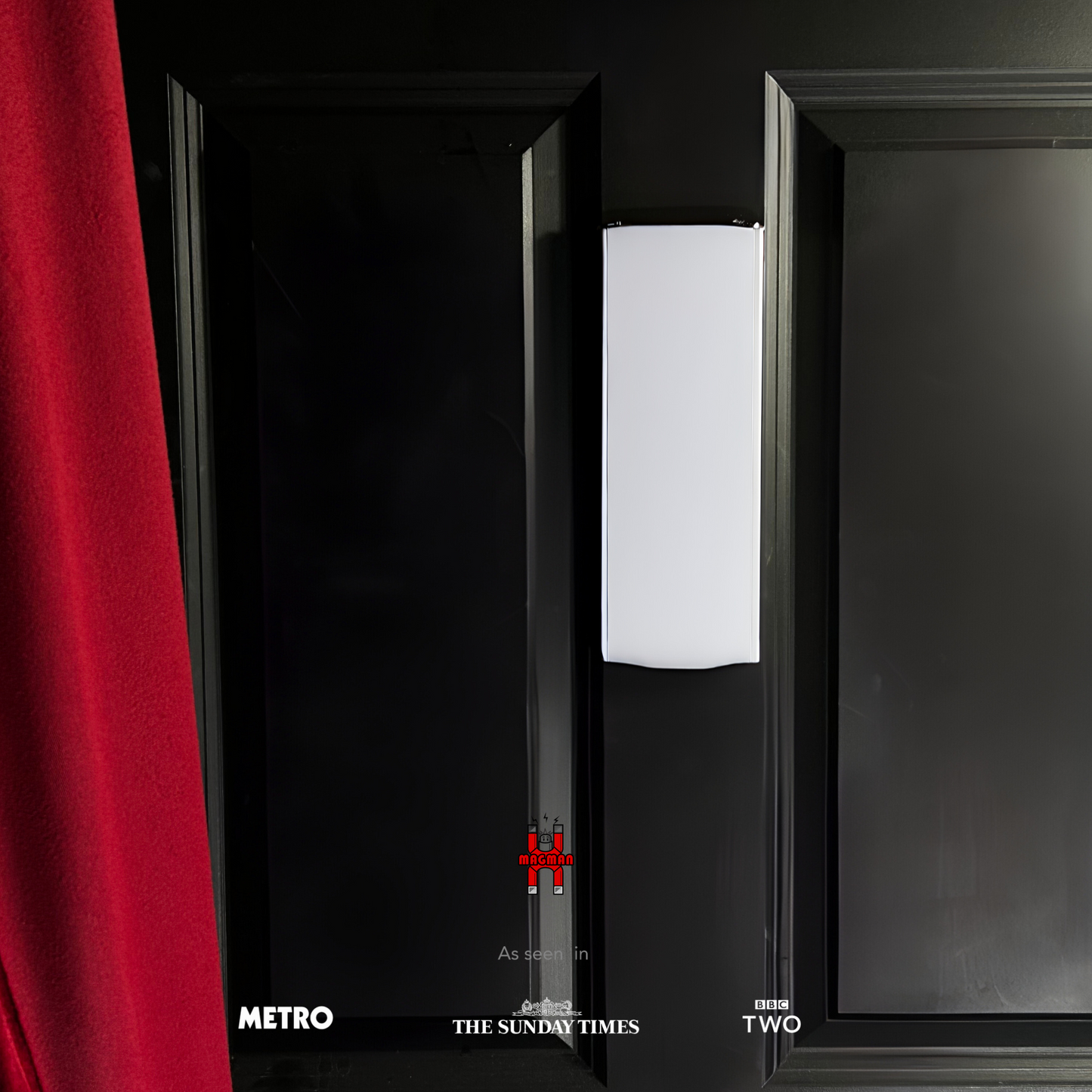 The Metal Vertical Magflap™ | MK3 Letterbox Draught Excluder